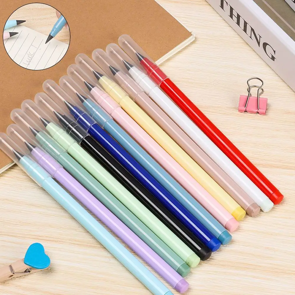 

No Ink Eternal Pencil Unlimited Writing Inkless Pen Long-lasting Art Sketch Painting Tool Office Stationery Durable Eco-friendly