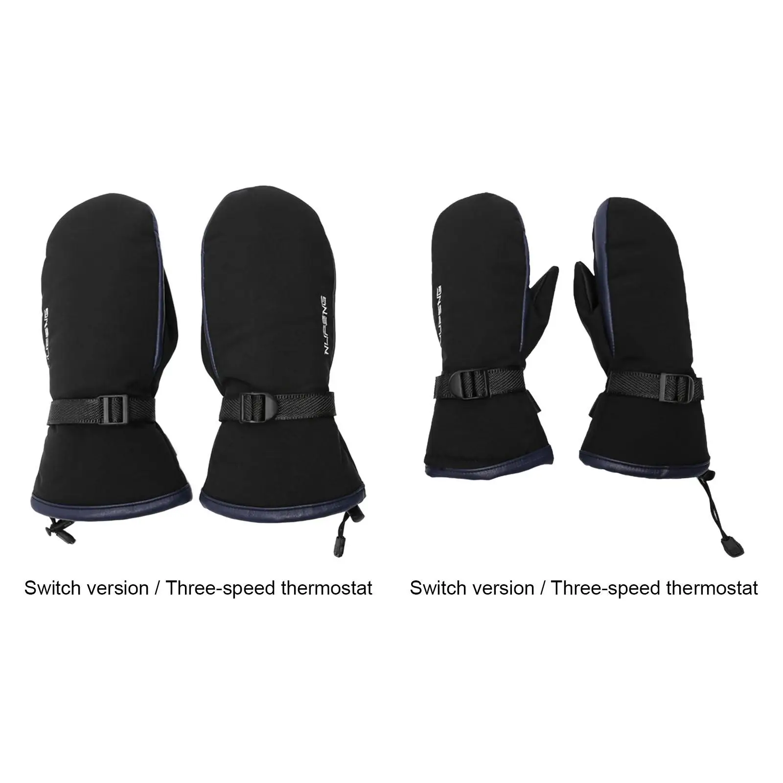 

Перчатки с подогревом для мужчин и женщин, водонепроницаемые, дышащие, для пеших прогулок, зимних видов спорта