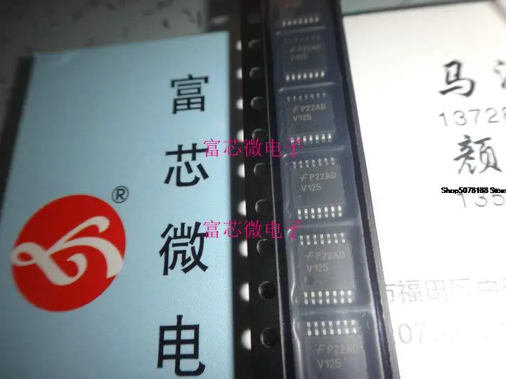 10 шт. V125 74VHC125MTCX TSSOP оригинальная новая быстрая доставка