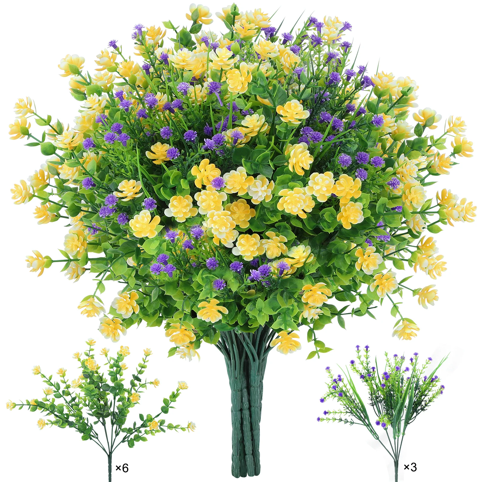 

Искусственные цветы для крыльца, окна, улицы, зеленые кустарники, растения для дома, отеля, свадьбы, вечеринки, брака, украшение сада