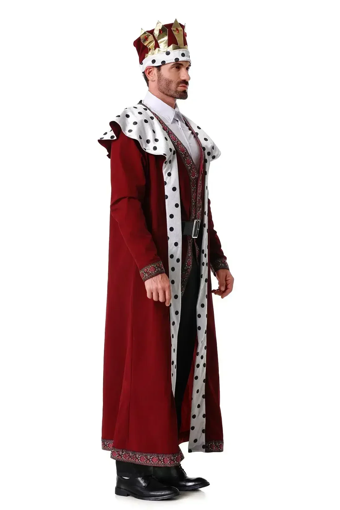 Средневековые взрослые костюмы короля Артура Косплей Хэллоуин Карнавал