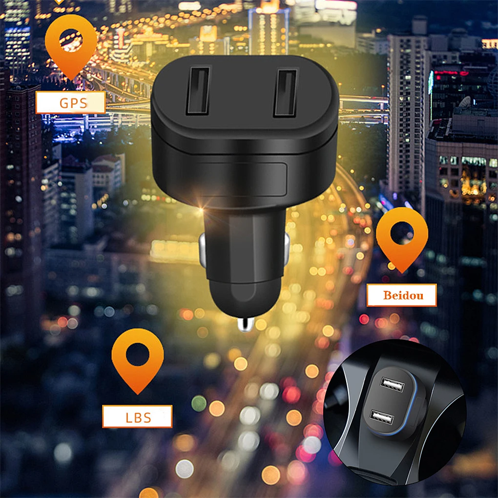 

Автомобильный адаптер для зарядки с двумя USB-портами