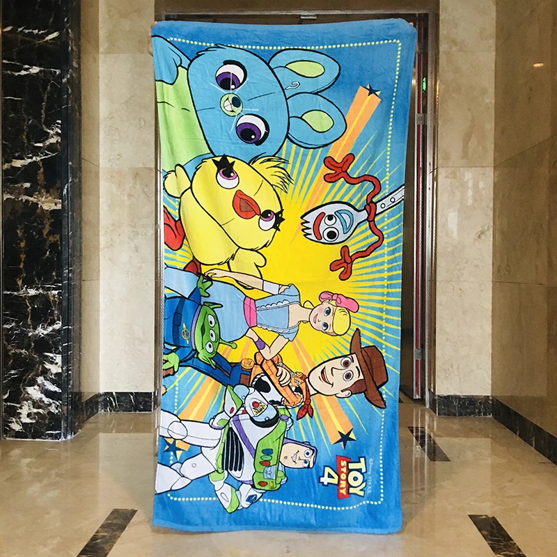 Бандажное Полотенце Принцесса Диснея Стич аниме История игрушек пляжное