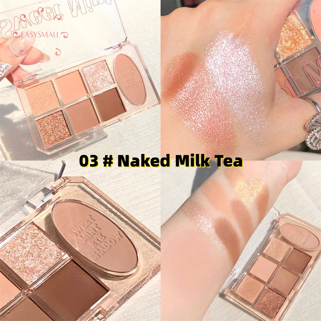 

9 Colors Sakura Christmas Palette Shimmer Shine Eyeshadow Palette Matte Glitter Eyeshadow Palette Shiny Eye Shadow Eye Pigments