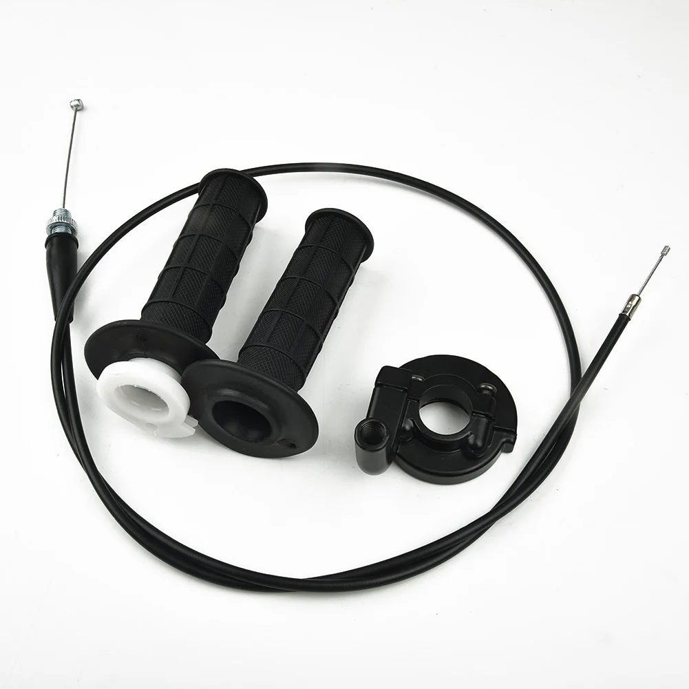 7/8inch Throttle cable Assembly Handle Motorcycle Parts Black Practical