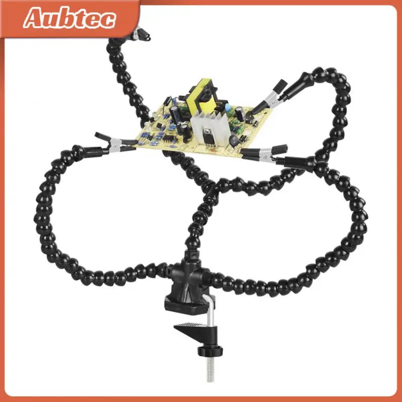 

Третья рука, рабочая деталь, зажим для паяльной станции, 3 гибких рычага с аллигатором, инструменты для ремонта печатных плат