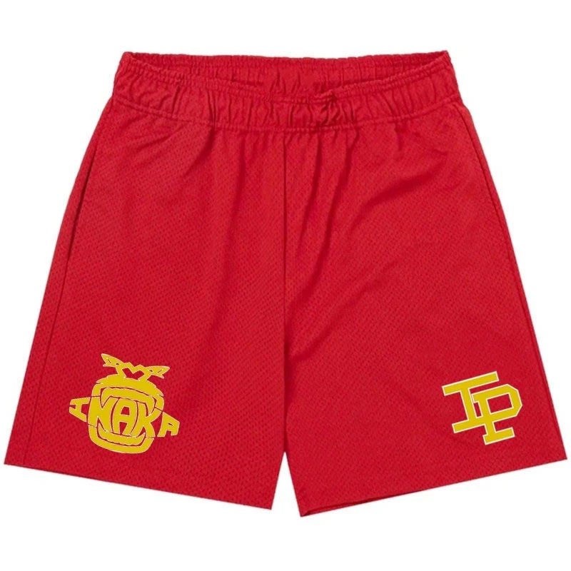 

Summer Men Inaka Power NEW YORK CITY Fitness Pants Gym Workout Mesh IP Shorts
