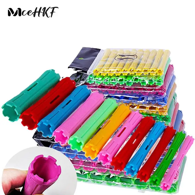

1Set 1-2.2cm Heatless Home Use Hair Rollers Hair Care Hair Curler Roller Grip Styling Roller Curlers Styling Hairdressing Tools