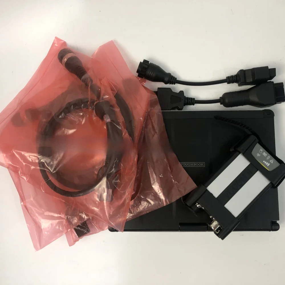 Технологический инструмент PTT Dev2 FH FM Euro6 диагностический для грузовика + ноутбук CF