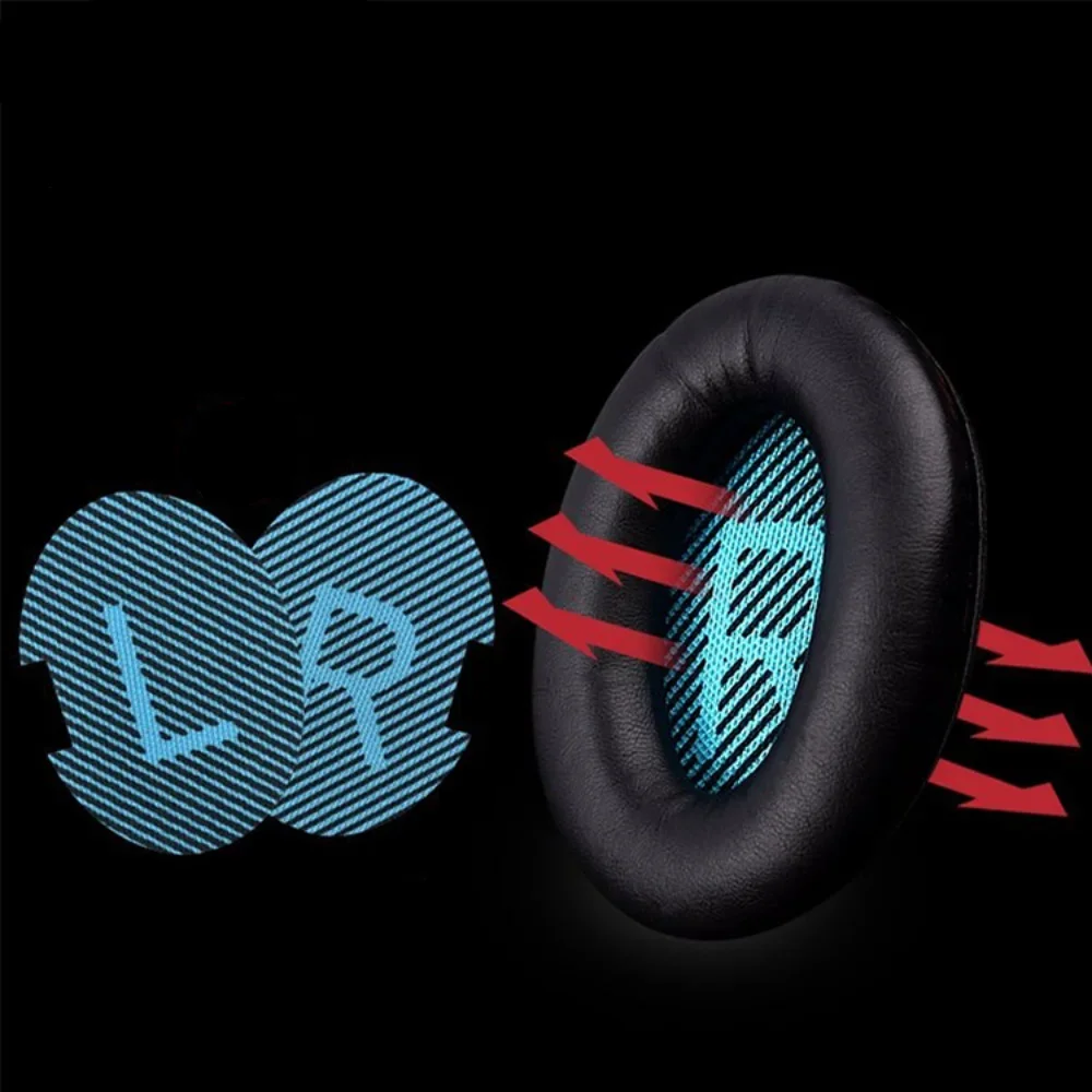 Фото Амбушюры для наушников Bose QuietComfort QC 2 15 25 35 qc35 ii BOSE QC35 QC25 QC15 AE2 SoundLink SoundTrue №3