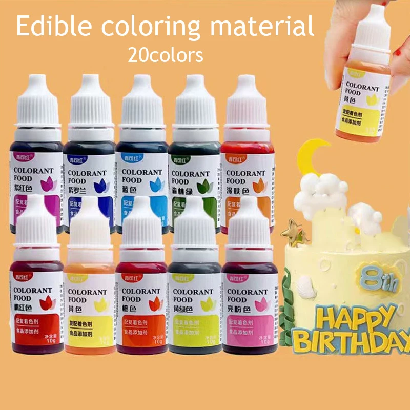 

Colorant DIY Pastry Decorating Tools Liquid Droplet Sugar Tint Cream Toning Cream Cake Food Coloring Edible Color Pigment Liquid