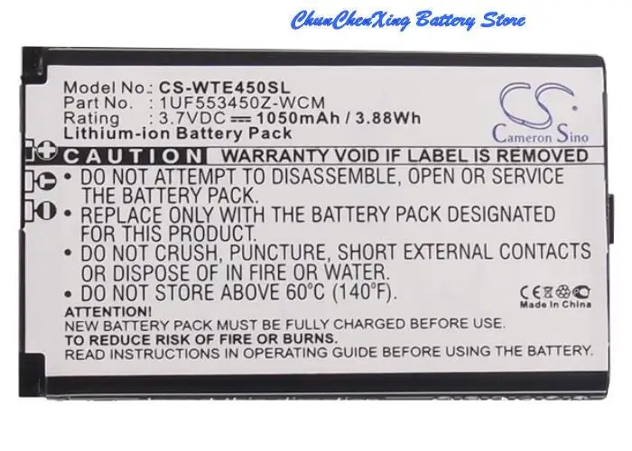 

Cameron Sino 1050 мАч/1200 мАч аккумулятор для Wacom CTL-470 CTH-470 CTH-670 CTH-470S 670S PTH450 PTH650 CTH470 CTH670 induos5 Touch