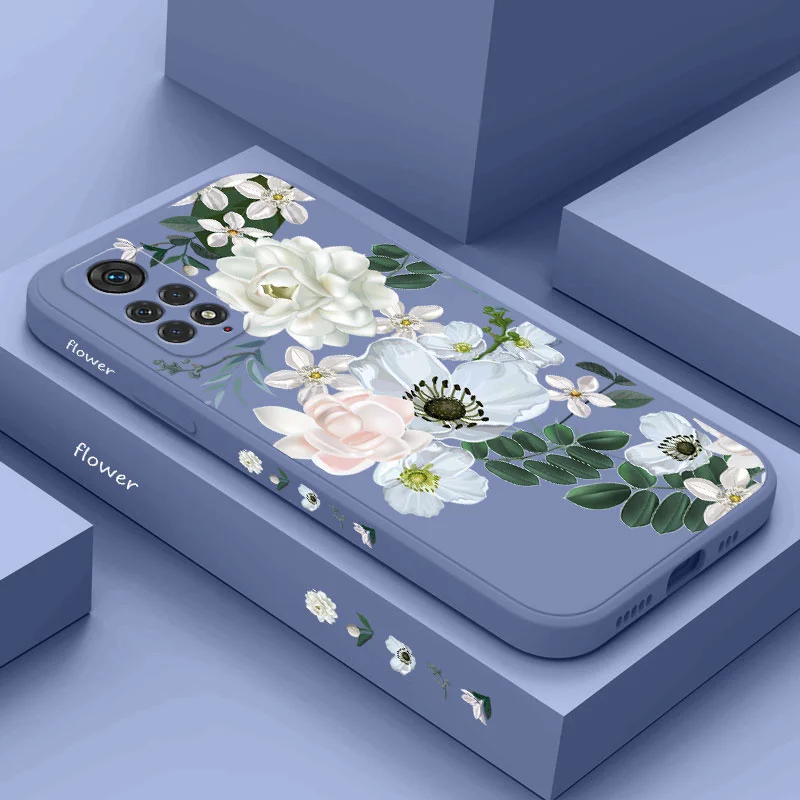 

Romantic Lilies Phone Case For Xiaomi Redmi Note 11 11S 10 10A 10T 10S 9T 9 8 7 Pro Plus 10C 9A 9C 4G 5G Cover