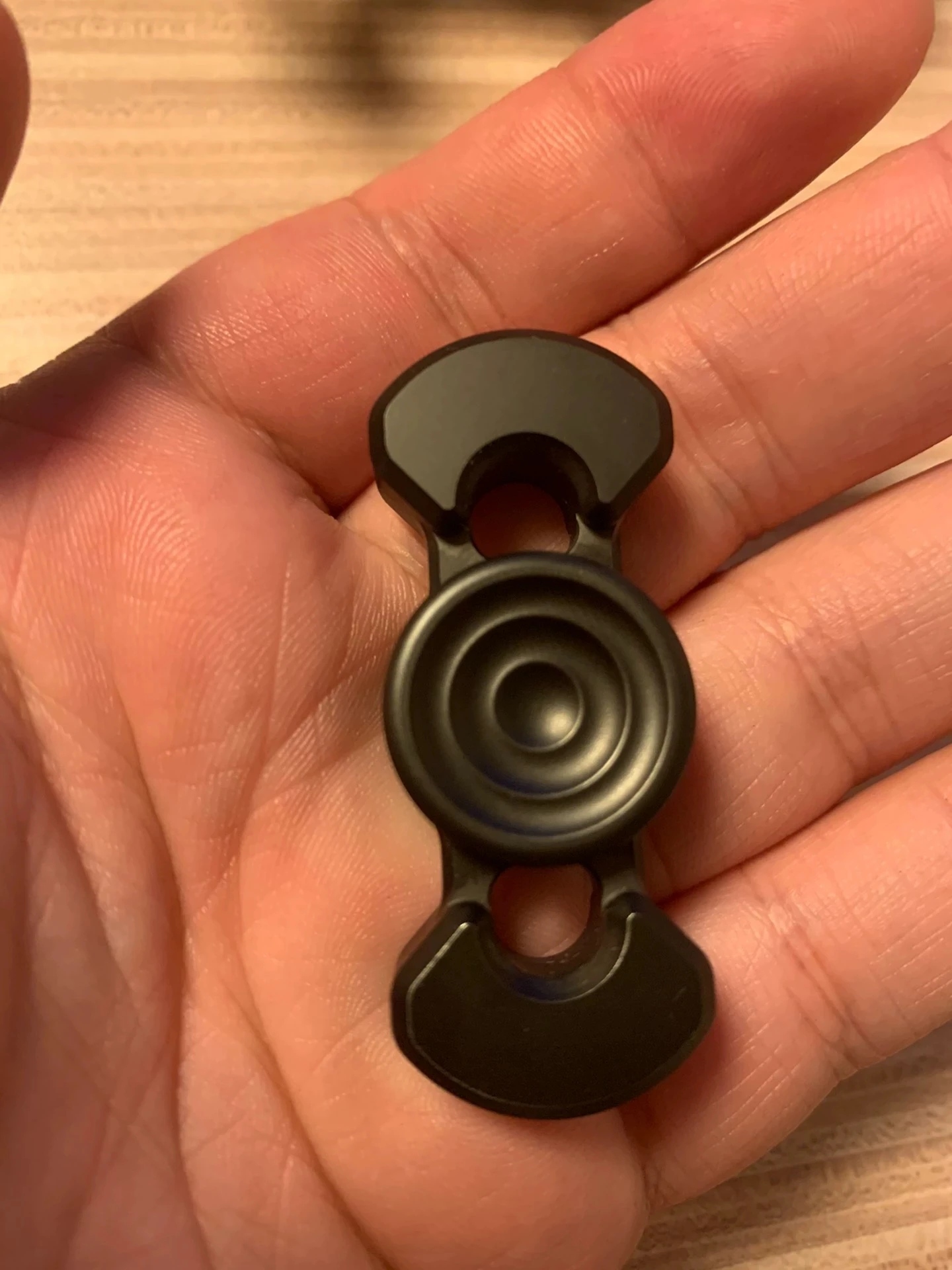 Двусторонняя ворона Топ XL гироскоп из нержавеющей стали для повседневного