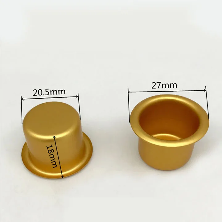 

Подсвечники из алюминия, набор из 10 штук