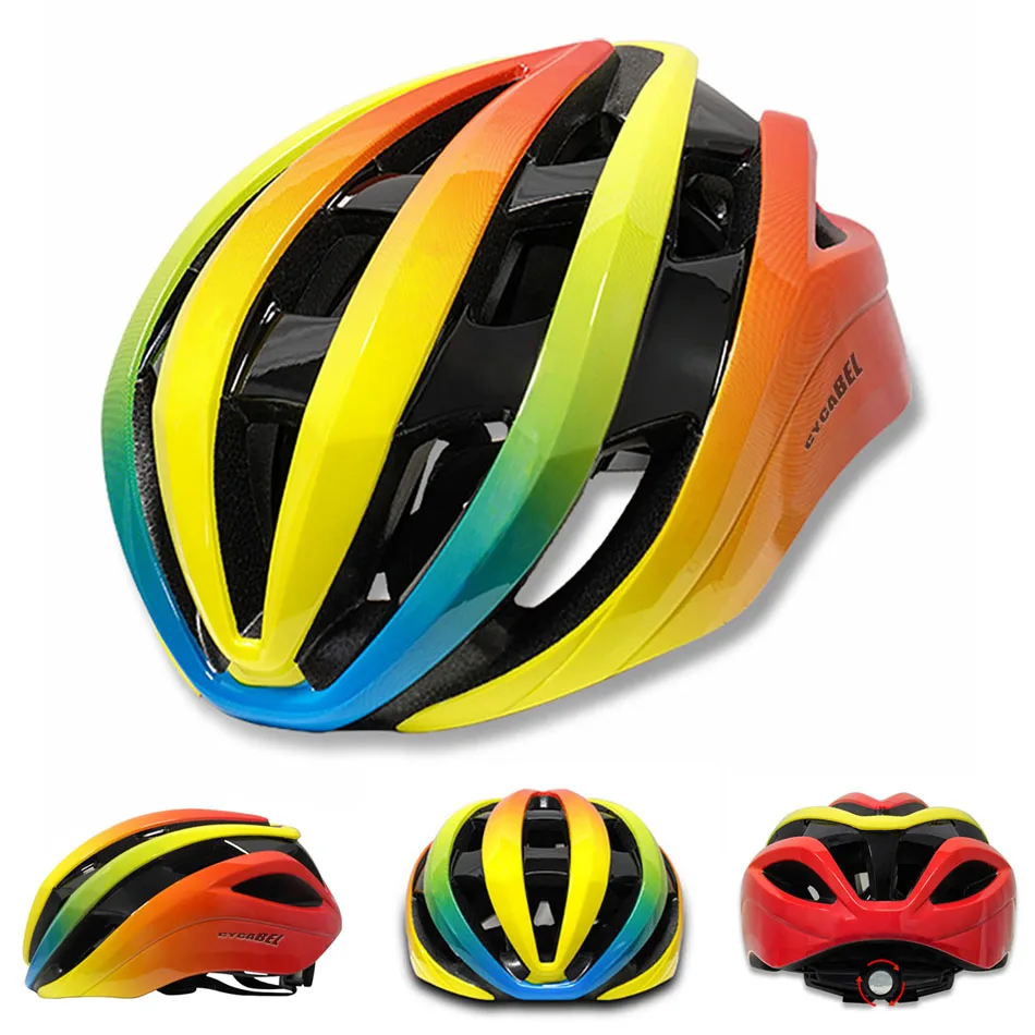 

CYCABEL New Professional Road Mountain Bike Helmet Ultralight DH MTB All-Terrain Bicycle Sports Ventilated Riding Cycling Helmet