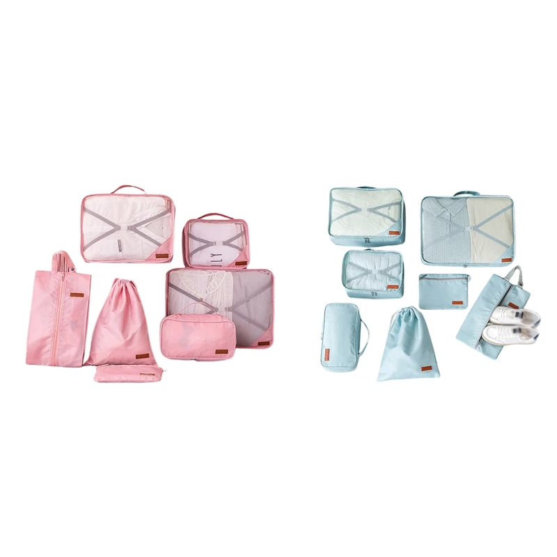 

Популярная сумка для хранения из 7 предметов, дорожная сумка для багажа, сумка для обуви, сумка для сортировки одежды