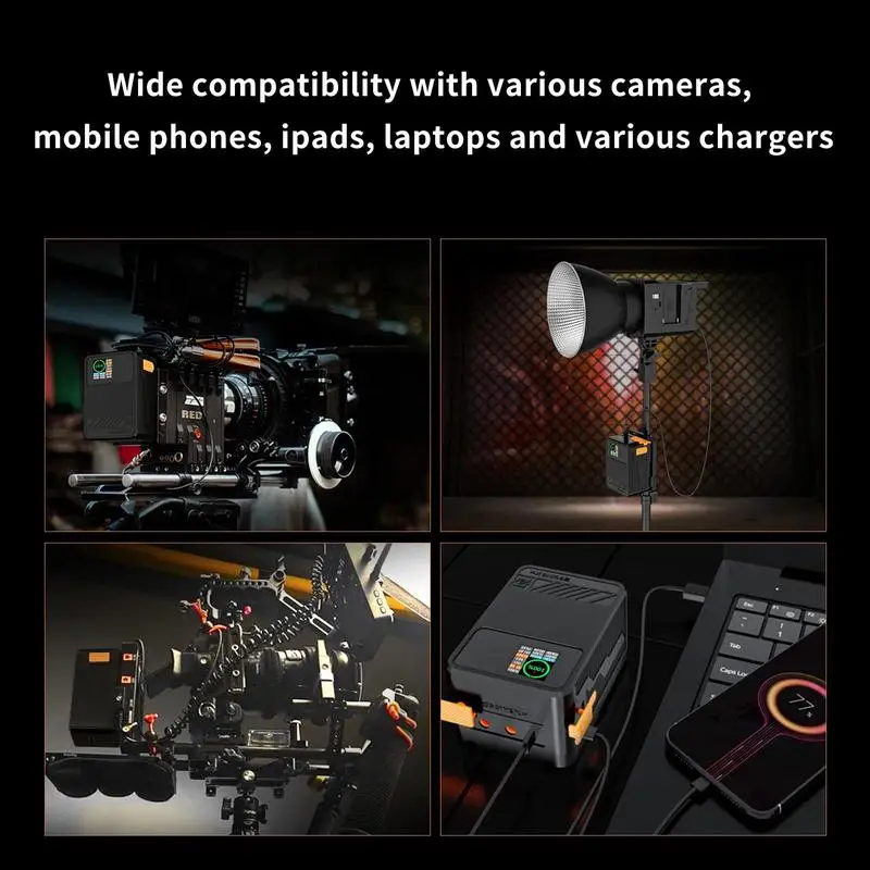 Аккумулятор ZGCINE X99 V-Mount литиевый аккумулятор с V-образным замком Дополнительный