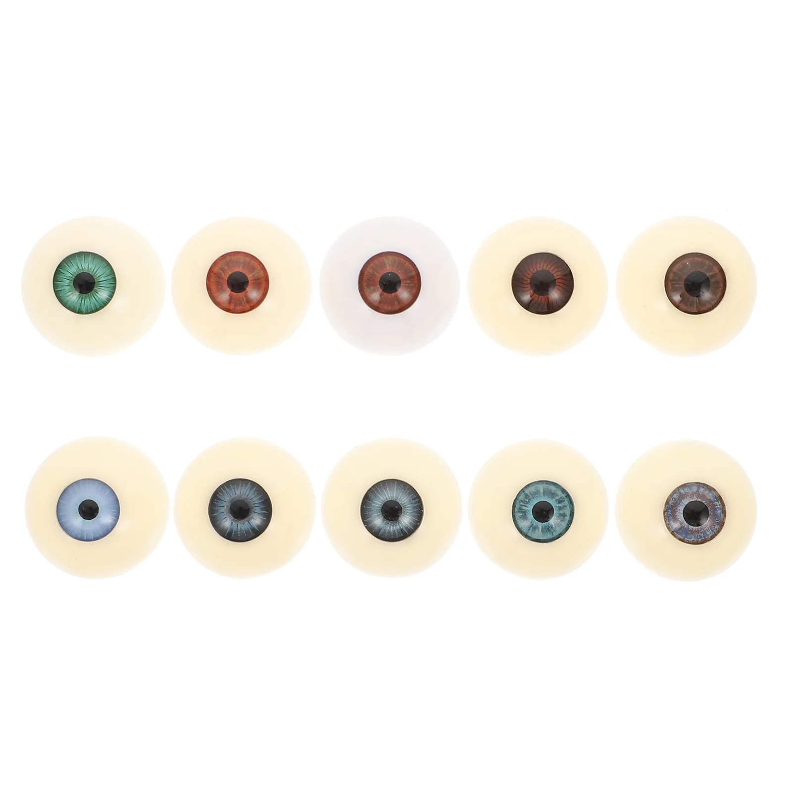 

10pcs Eyeballs Sturdy Durable Premium Prime Eyeballs Decor Party