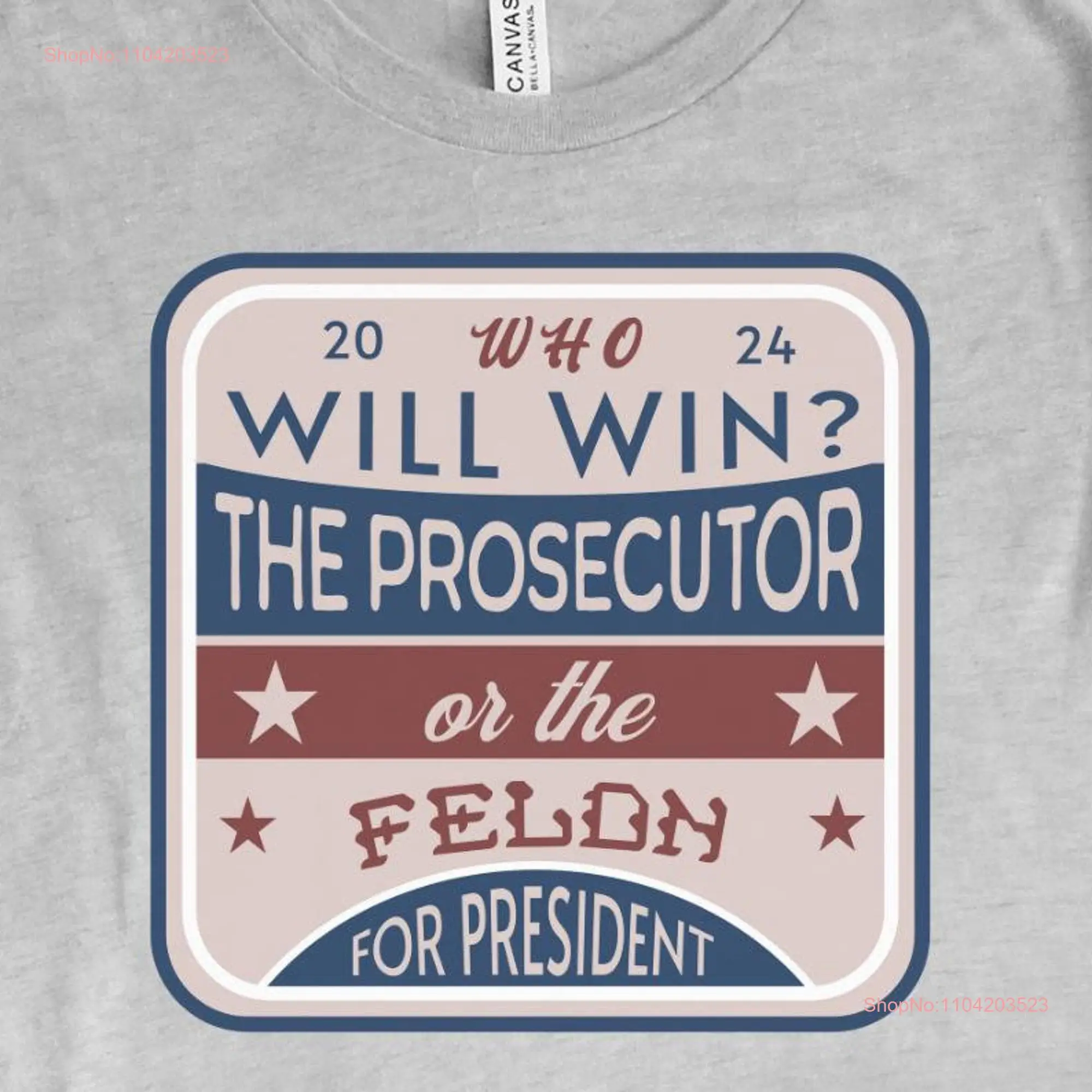 Проспект против Felon 2024 женская парусиновая футболка с президентскими выборами