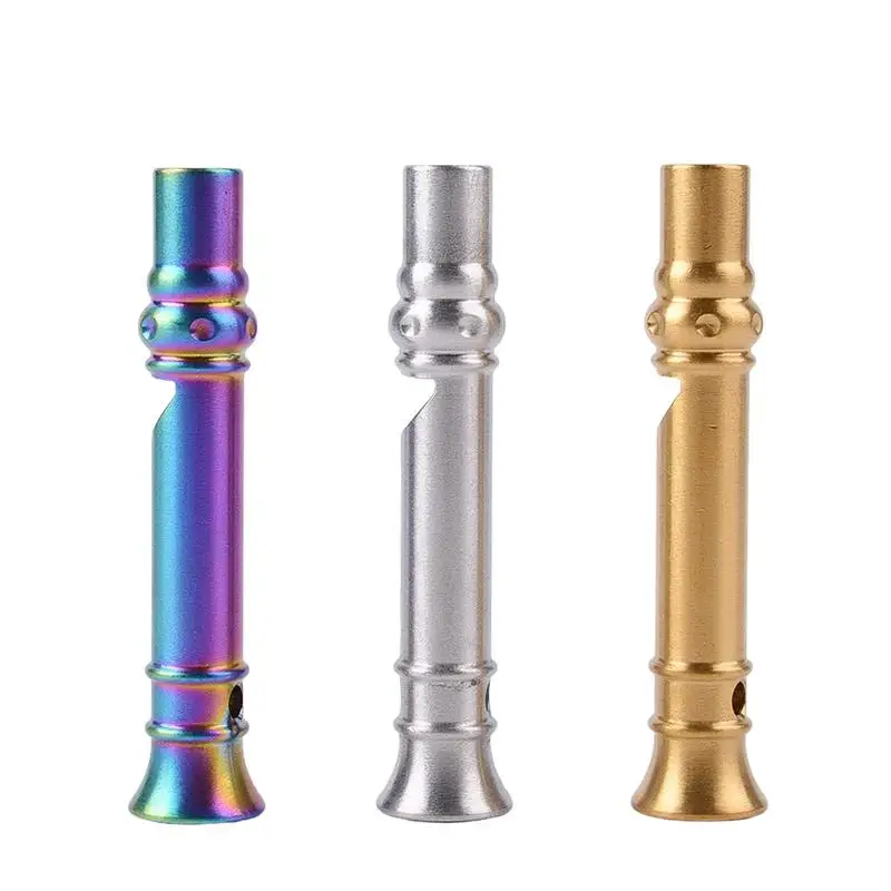 

Свисток выживания для активного отдыха с большим увеличением, искусственная кожа из нержавеющей стали для кемпинга, пешего туризма, спорта, обучения собак