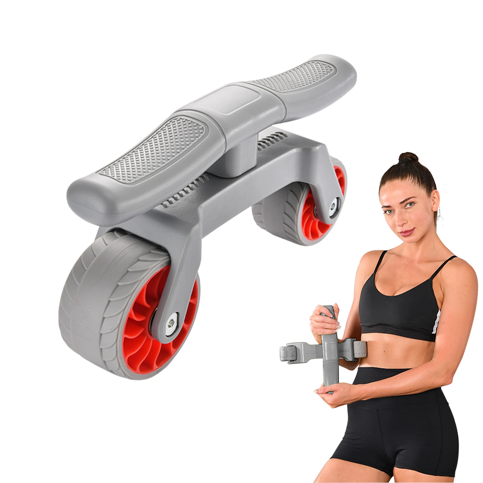 

Fitness Ab Wheel Roller Exercise Wheel Ab Workout Equipment AB Roller Wheel For Abdominal Exercise Durable Wheel Roller For Home