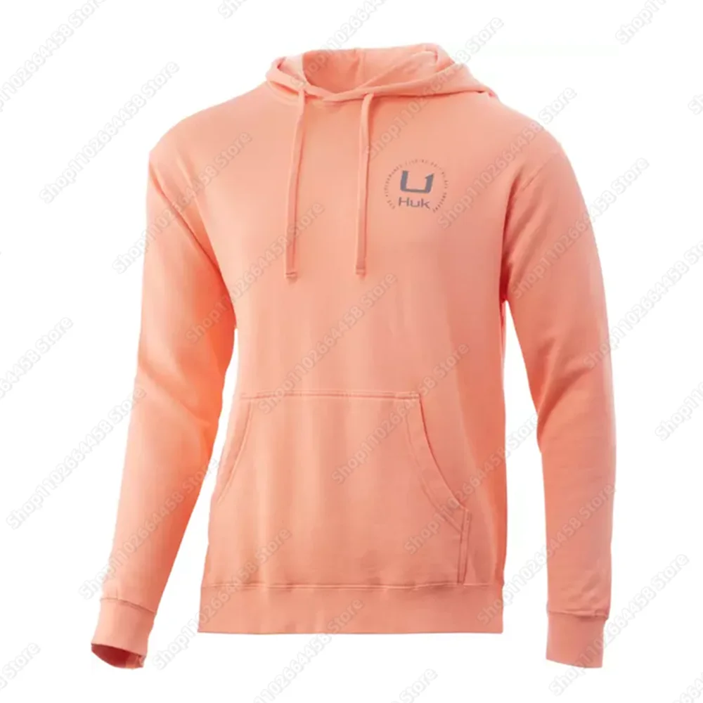 HUK Fishing Hoodie Sweater Men/Women Long Sleeve Fishing Shirt Pullover Jacket Windproof Hoodie Sweatshirt Coat Warm Ropa Pesca