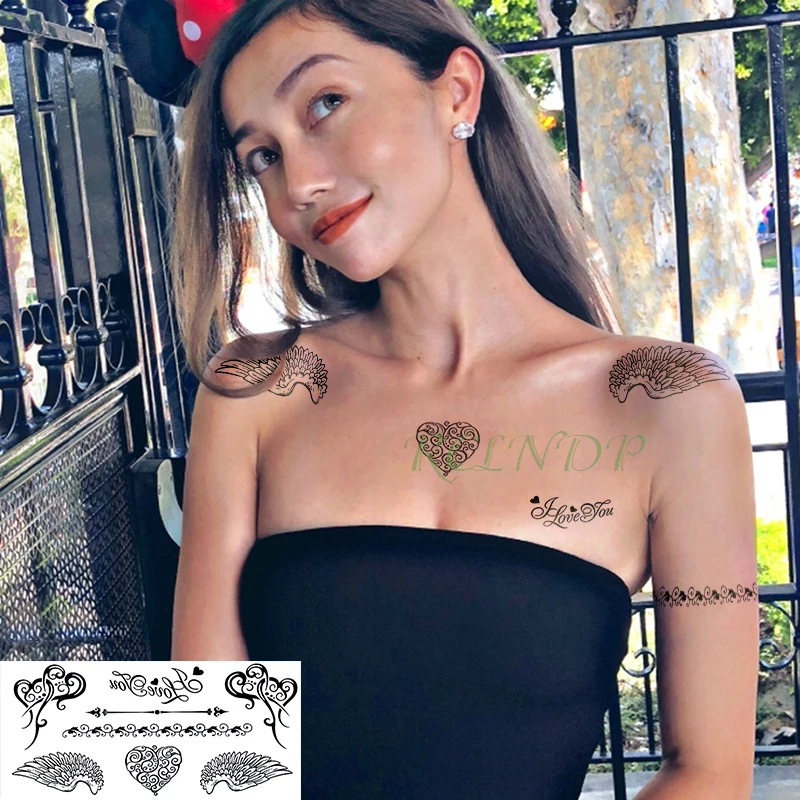 Waterproof Temporary Tattoo Sticker clown tatto flash tatoo fake for men girl women images - 6