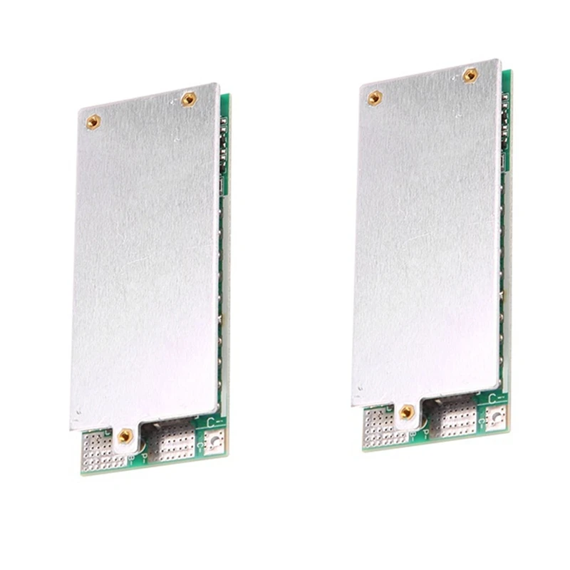 

2Pcs 4S 100A 12V Protection Board With Balanced BMS Lithium Iron Phosphate 3.2V UPS Inverter Energy Storage