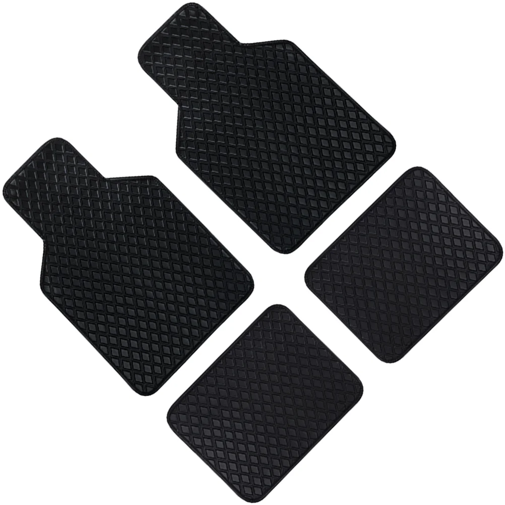 

1 Set/4pcs Wearable Universal Front and Rear Carpets Floor Pads Car Mat