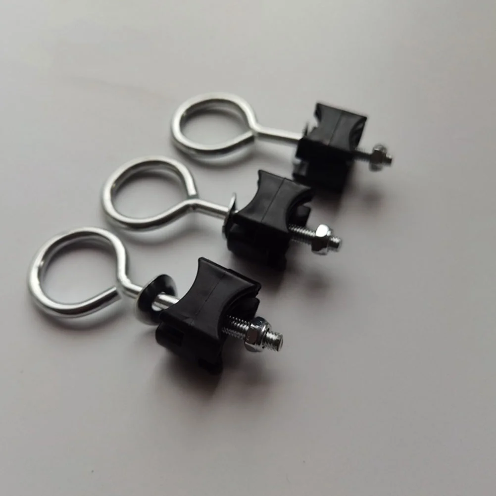 

12 Sets Trampoline Accessories Steel Fixed Screws Tool Parts Anti Falling Replacement Galvanized Wire