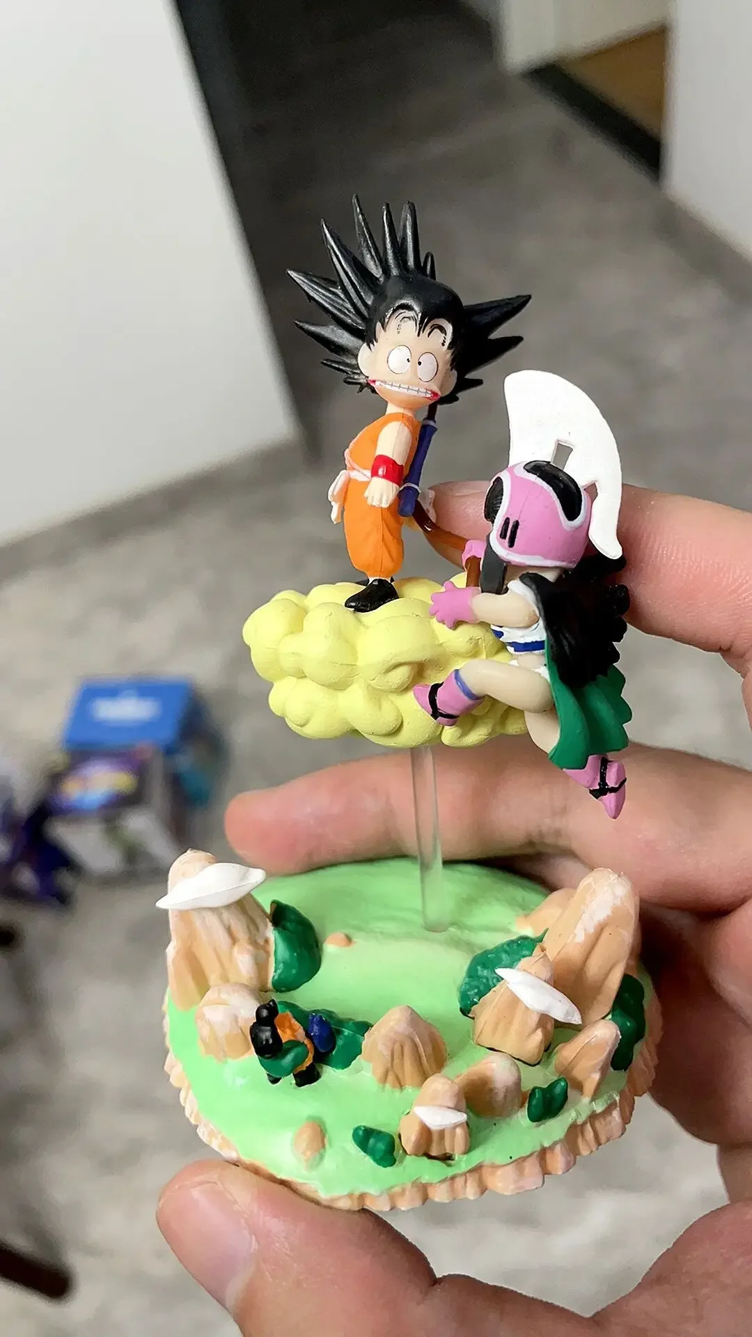 Фигурки из аниме Драконий жемчуг статуэтка Гоку экшн-фигурка Чичи Dbz