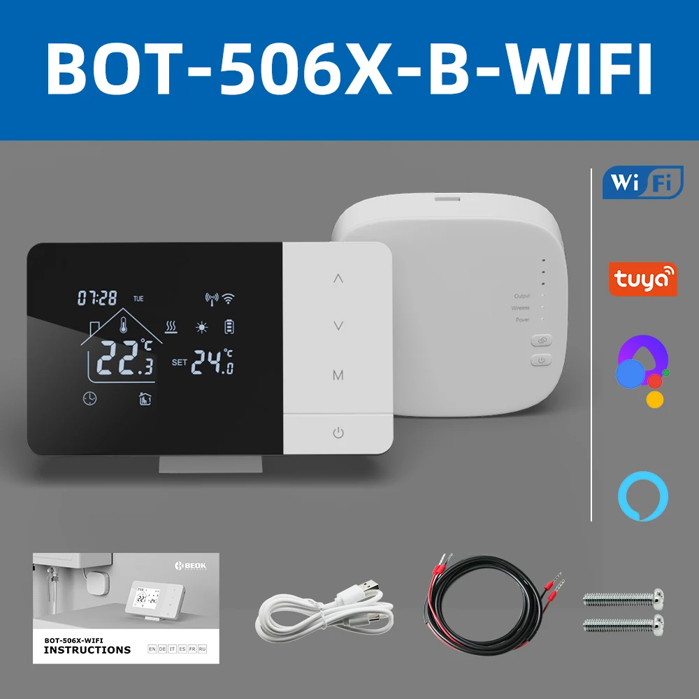 

Beok Tuya Умный термостат для газового котла