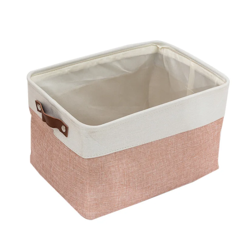 

Linen Folding Storage Box Clothes Sundries Storage Baskets Cabinet Storage Bag Home Portable Fabric Laundry Basket Organizer