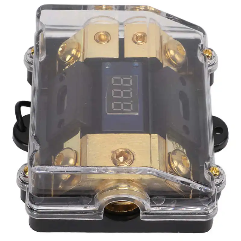 

Универсальный Распределитель электропитания, распределительный блок предохранителей, медь для автомобильного аудио 0/2, калибровочный шну...