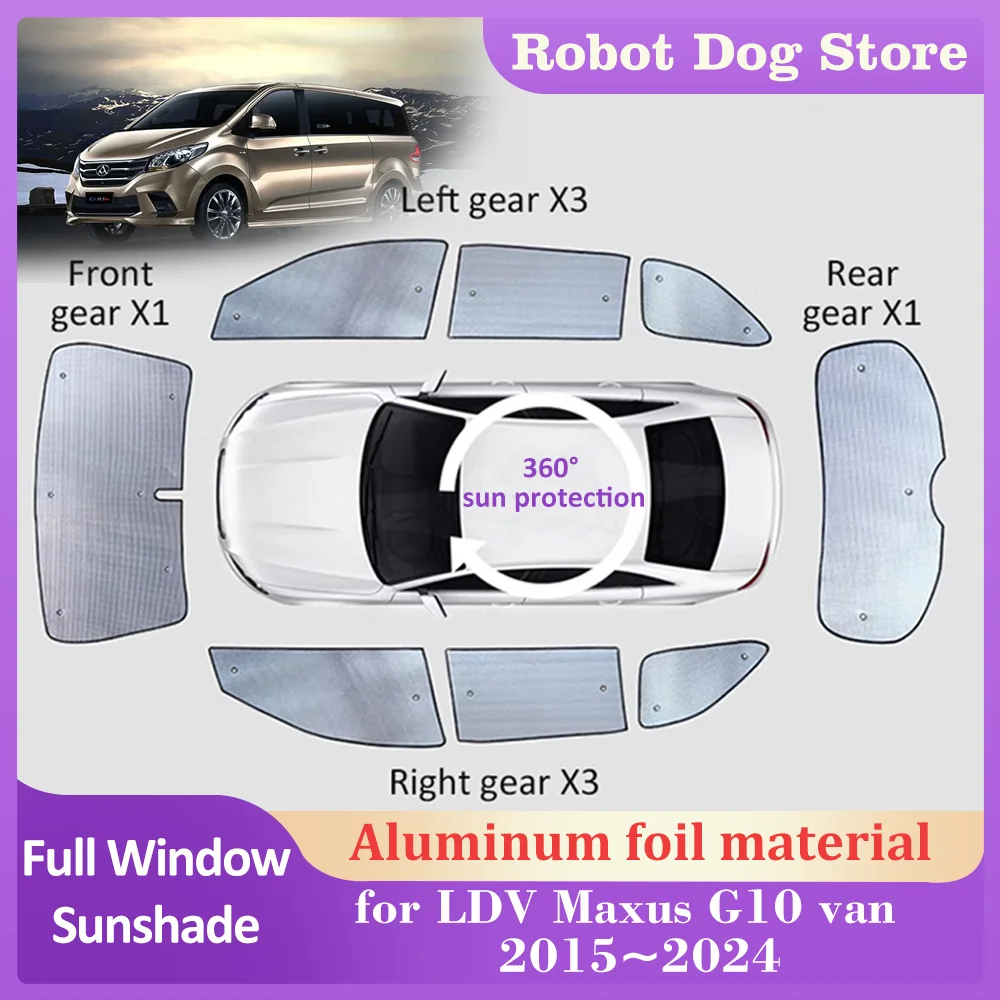 Автомобильные солнцезащитные очки для LDV Maxus G10 van 2015 ~ 2024 солнцезащитный козырек