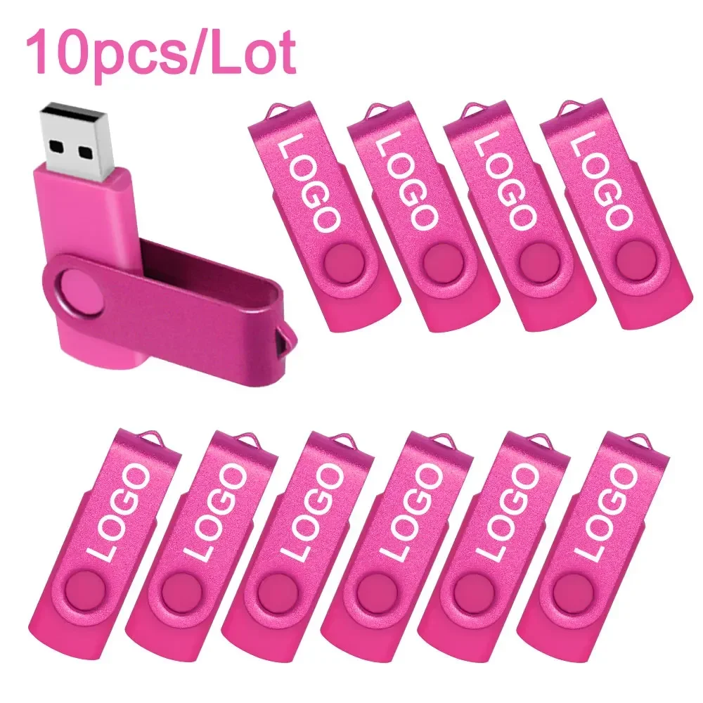 

Флеш-накопитель Usb 2,0 в металлическом и пластиковом цвете, 64/128/4/8/16/32 ГБ, 10 шт./партия