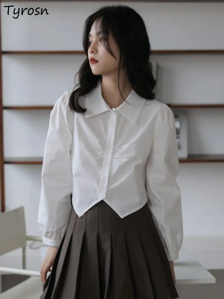 

Skirts Women Cropped Preppy Style Simple All-match Basic Classic Spring Ulzzang Leisure Stylish New Tender Students Daily Design