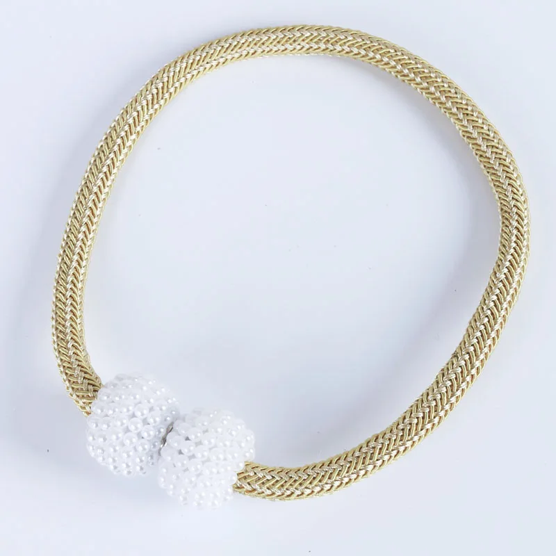 

Магнитные подхваты для штор из конопли 2 шт.