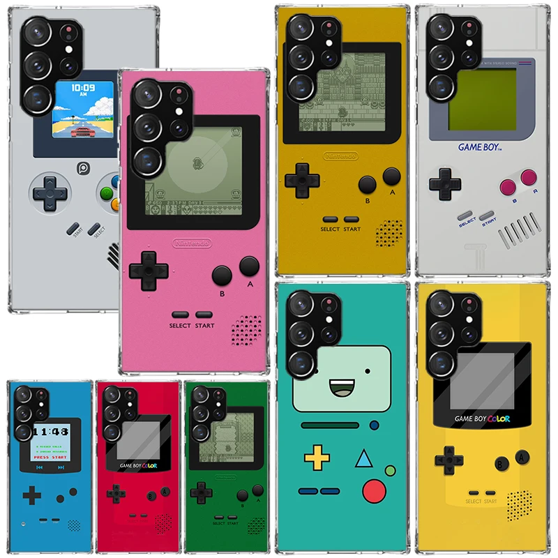 Чехол для телефона Gameboy Game Samsung Galaxy Note 20 Ultra 10 Plus 9 8 M11 M12 M21 M30S M32 M51 M52 J4 J6 + J8
