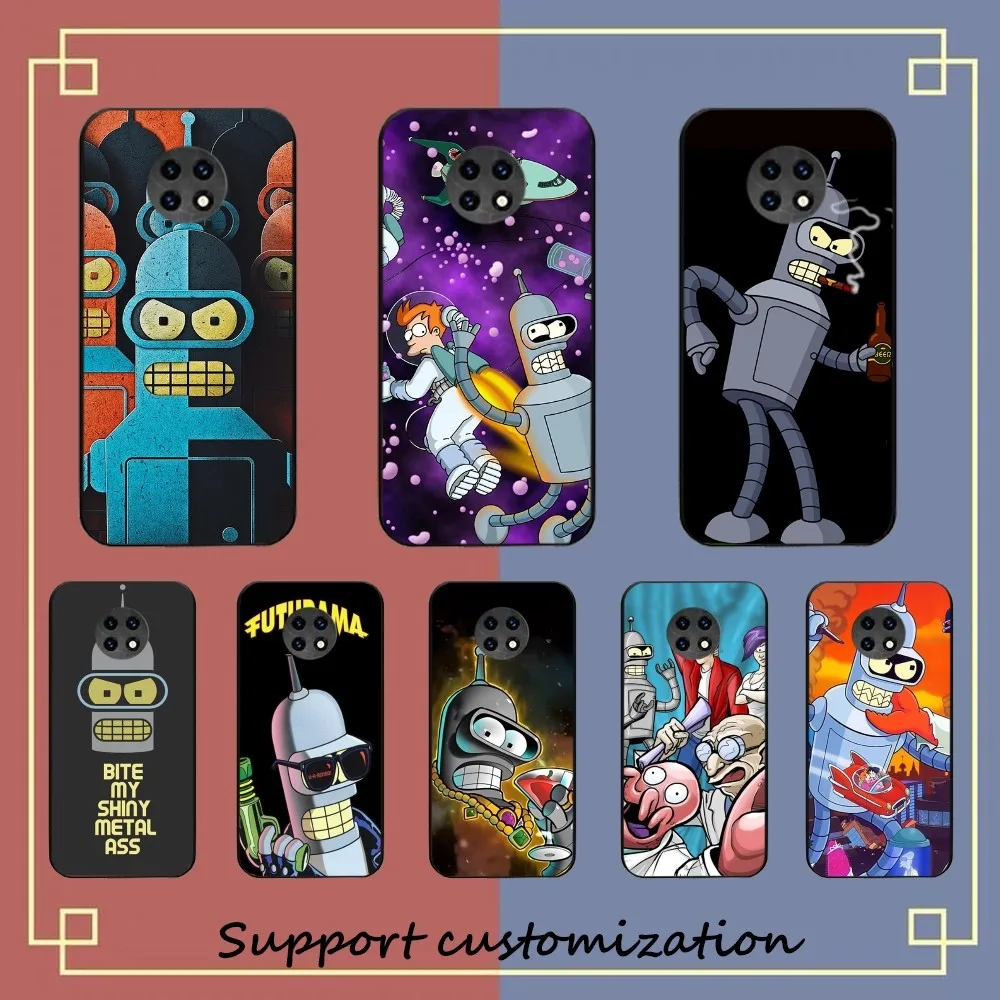 

Anime F-FuturamaS Phone Case For Redmi Note 4 X 5 A 6 7 8 Pro T 9 Pro 9S 10 Pro 11 Pro 11S 11Epro PocoM3pro