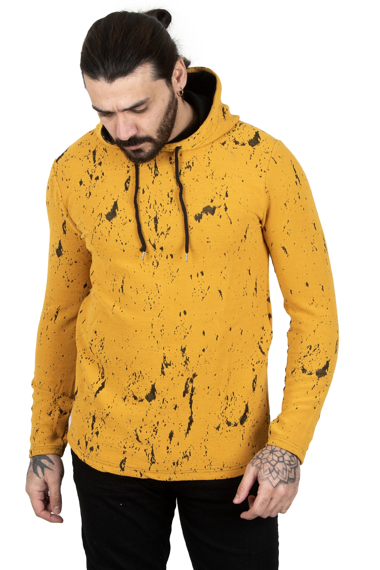 

Мужская толстовка с капюшоном DeepSEA из лайкры 2303131