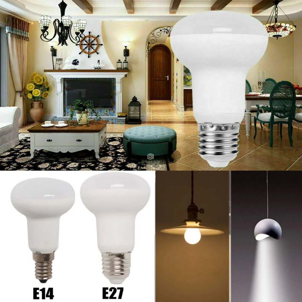 

3W 5W 7W 9W Led Bulb Light Dimmable R39 R50 R63 R80 E14 E27 Bombillas Lamp 220V Ampoule Spotlight Light Lampada Energy Saving