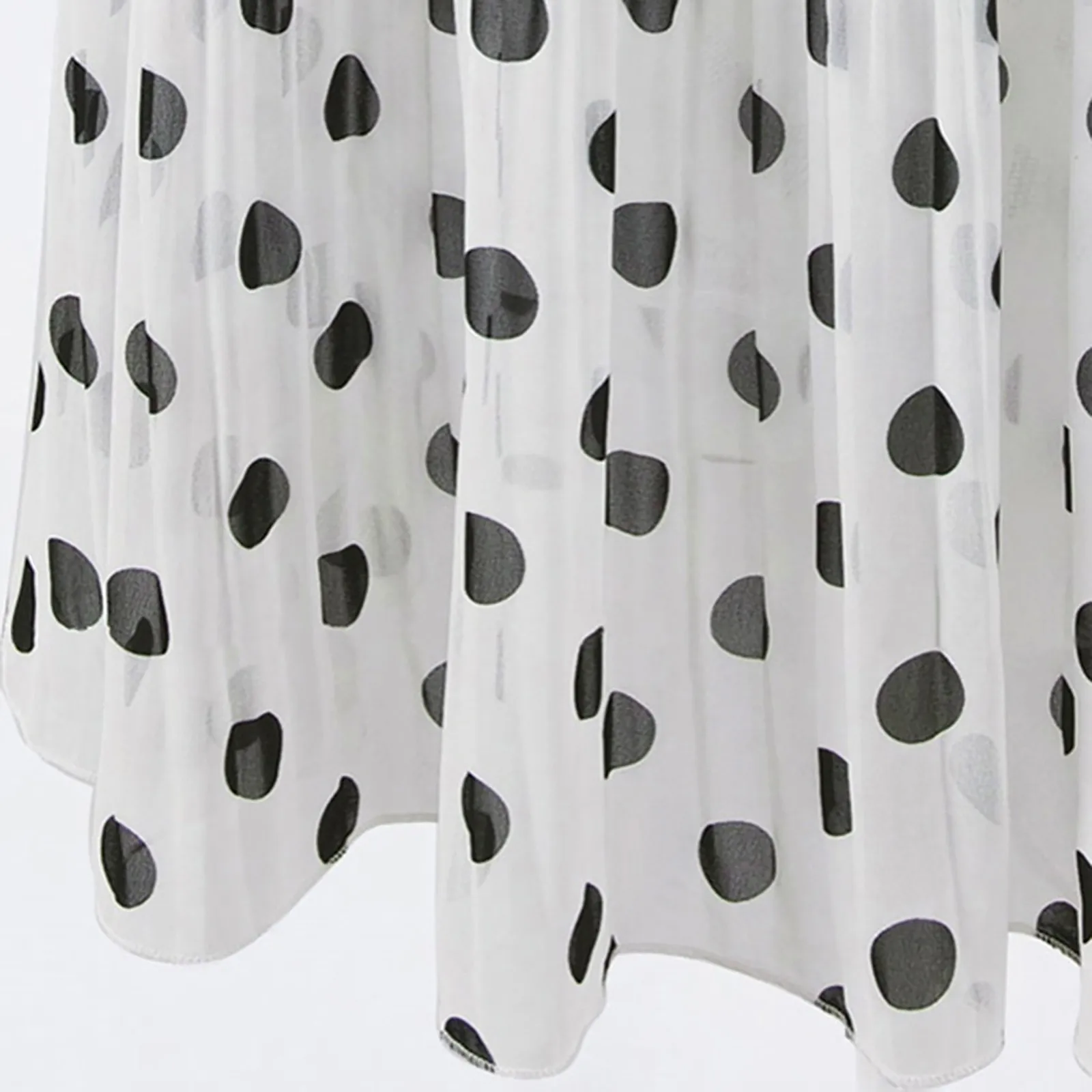 Плиссированные юбки в горошек для женщин женская юбка средней длины Женская