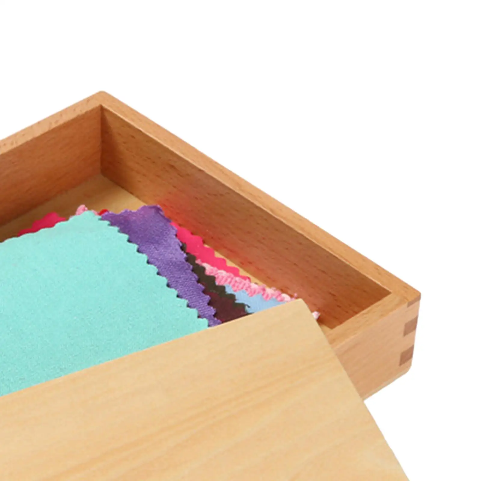 Монтессори тканевая коробка сенсорные материалы игрушки Раннее наклонение для