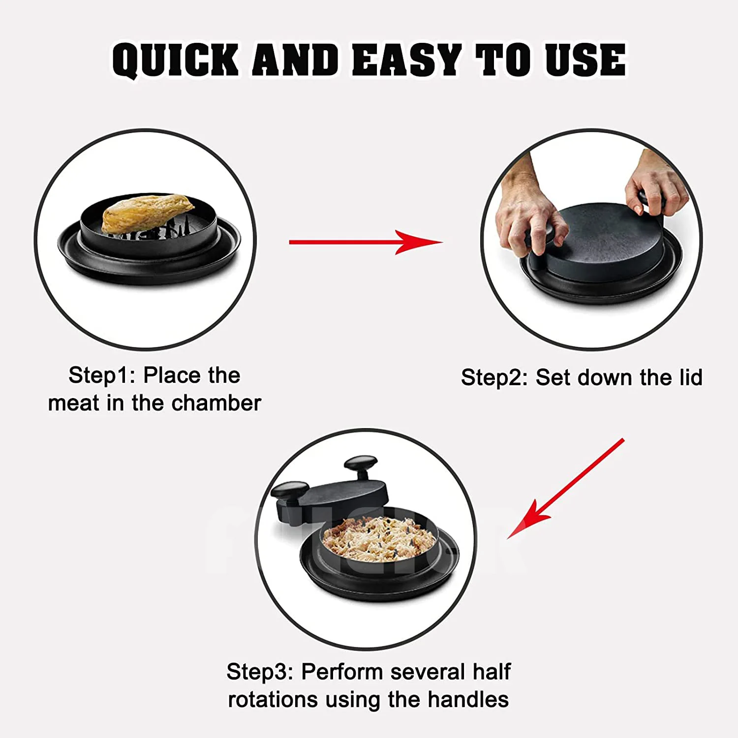 ShredMachine Машина для измельчения лучше чем медвежьи когти измельчитель мяса рваной