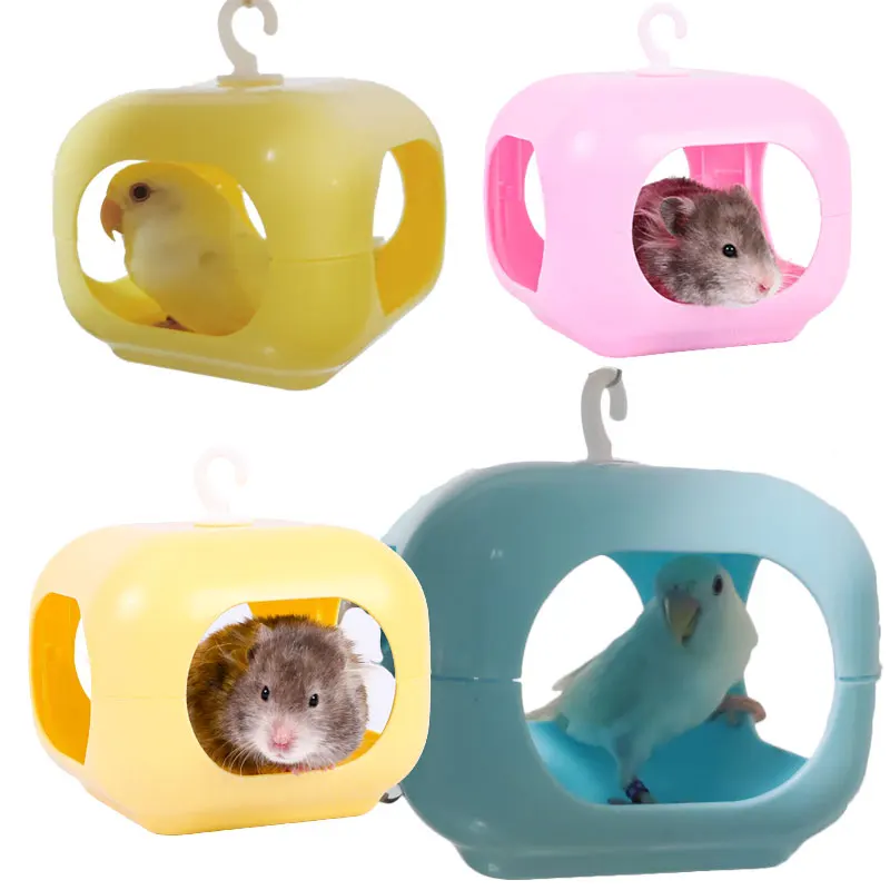 

Parrot Hamster Cage Pumpkin Shaped Nest Can Be Hung To Escape Supplies Indoor Landscaping Toys Suitable for Small Animals