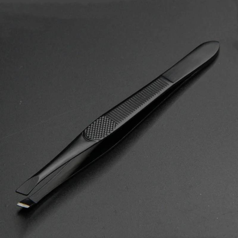 1 шт. пинцет для бровей из нержавеющей стали |