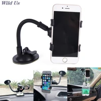 1pcs car phone holder universal 360 degree flexible dashboard windshield gps mount desk table cell mobile phone holder stand