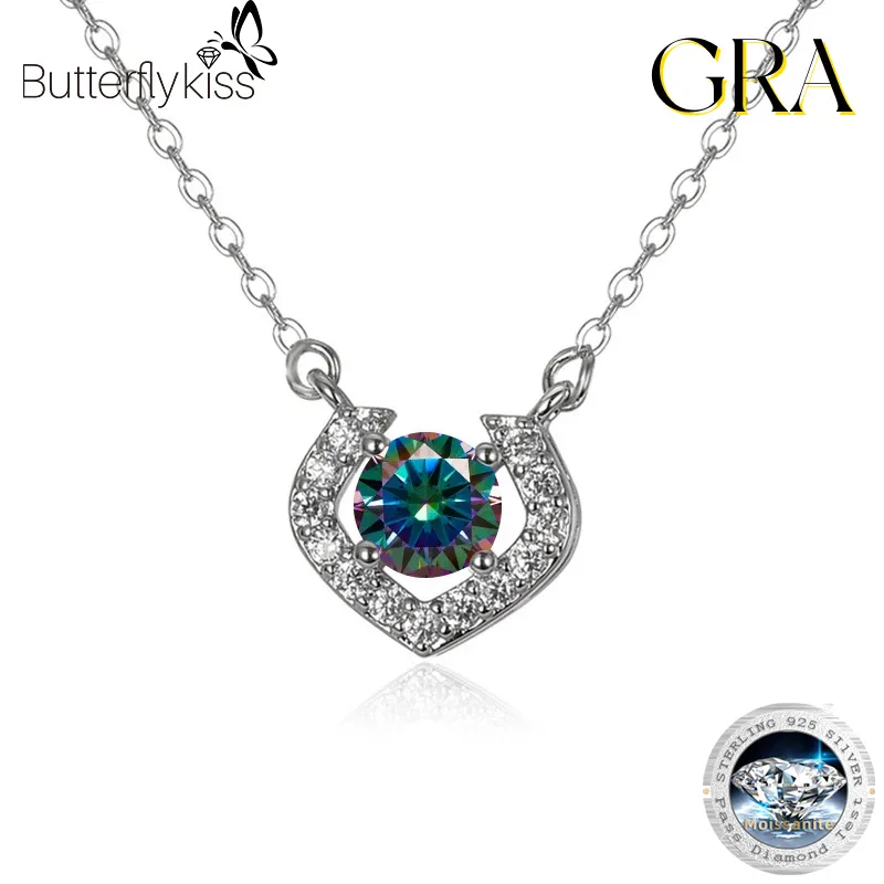 

Ожерелье женское из серебра 925 пробы с круглым вырезом